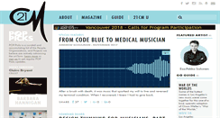Desktop Screenshot of 21cm.org